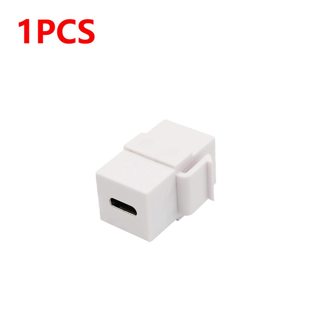 1-3X USB 3.1 Type C Keystone Female to Female Jack Coupler Inserts Socket Cable Port Extension Connector for Wall Plate Outlet
1-3X USB 3.1 Type C Keystone Female to Female Jack Coupler Inserts Socket Cable Port Extension Connector for Wall Plate Outlet
