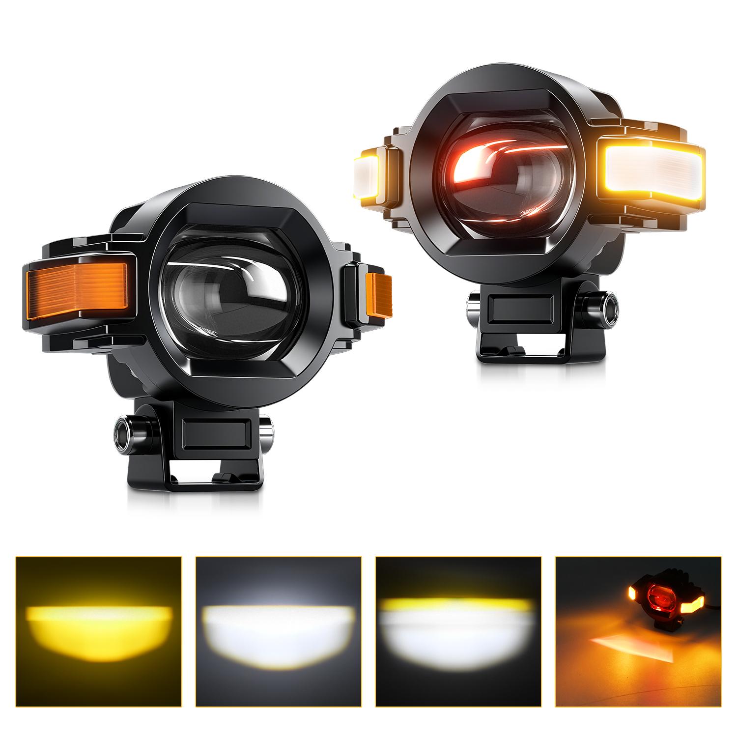 M15 2Pcs Motorcycle Auxiliary Lamp IP68 Waterproof High Brightness Aluminum Alloy DRL LED Spotlight
M15 2Pcs Motorcycle Auxiliary Lamp IP68 Waterproof High Brightness Aluminum Alloy DRL LED Spotlight