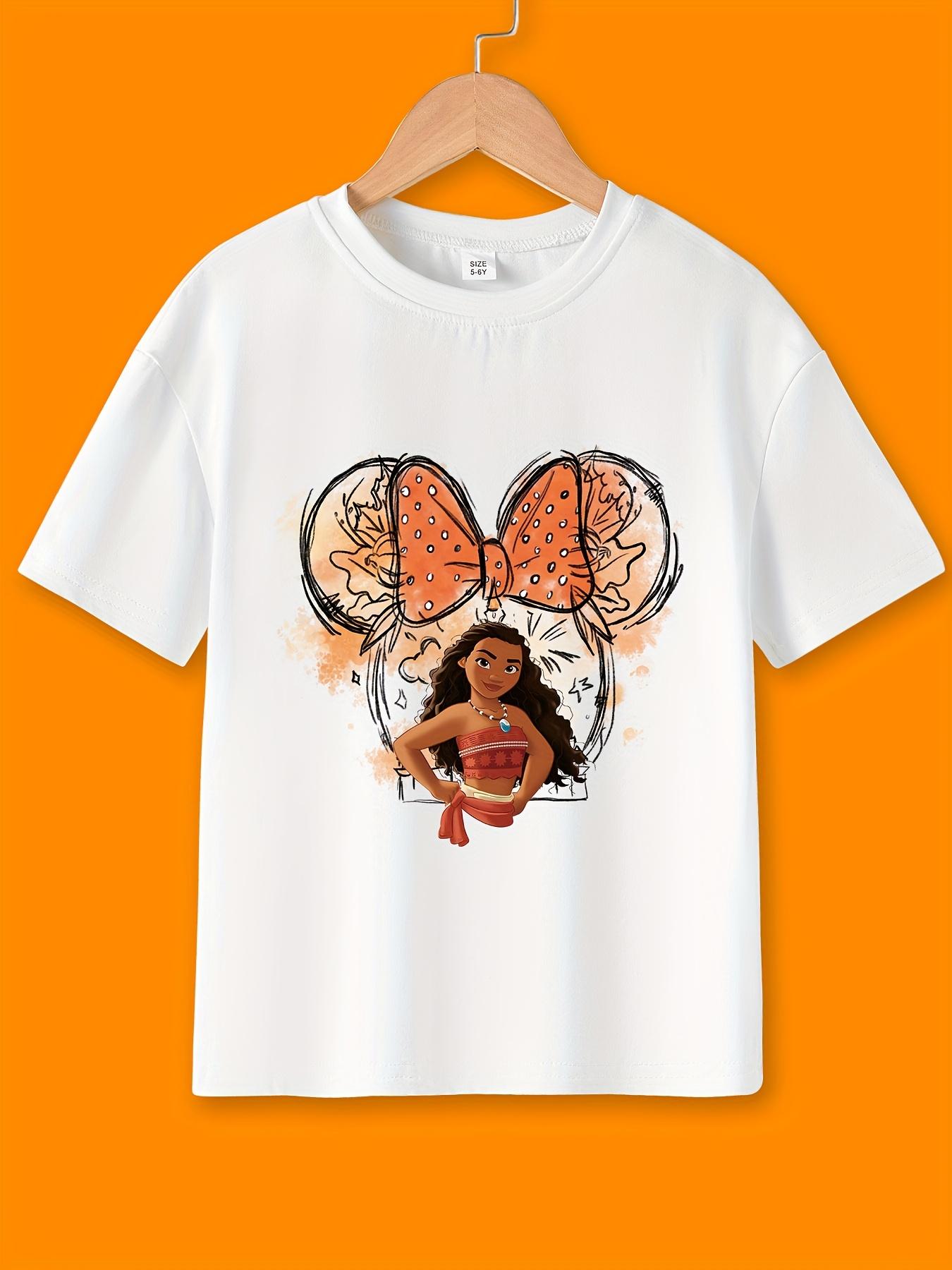 MINISO Официально авторизованная Disney футболка с коротким рукавом Минни Мауи Моана с принтом для девочек и мальчиков милый принт детская одежда мультяшная аути S
MINISO Официально авторизованная Disney футболка с коротким рукавом Минни Мауи Моана с принтом для девочек и мальчиков милый принт детская одежда мультяшная аути S