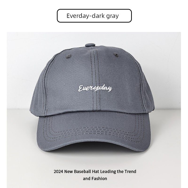 2025 New Peaked Cap Women s Summer Easiest for Match K-style Casual Sun-Proof Baseball Cap Wide Brim Big Face Small Face Gray One size
2025 New Peaked Cap Women s Summer Easiest for Match K-style Casual Sun-Proof Baseball Cap Wide Brim Big Face Small Face Gray One size