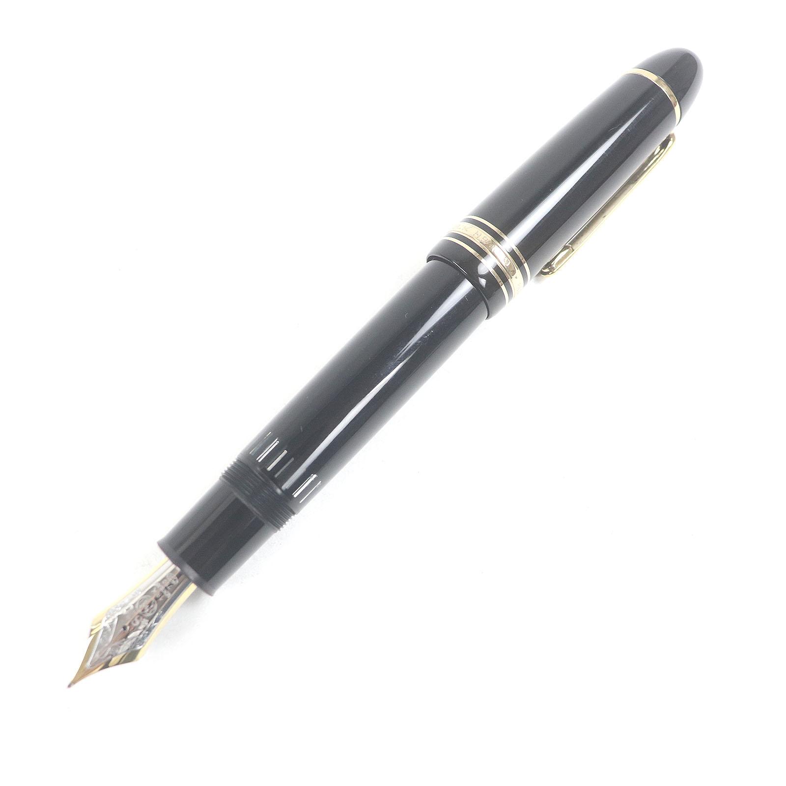 Great MONTBLANC fountain pen Meisterstck 149 Cap type Black gold 18K mens Used
Great MONTBLANC fountain pen Meisterstck 149 Cap type Black gold 18K mens Used