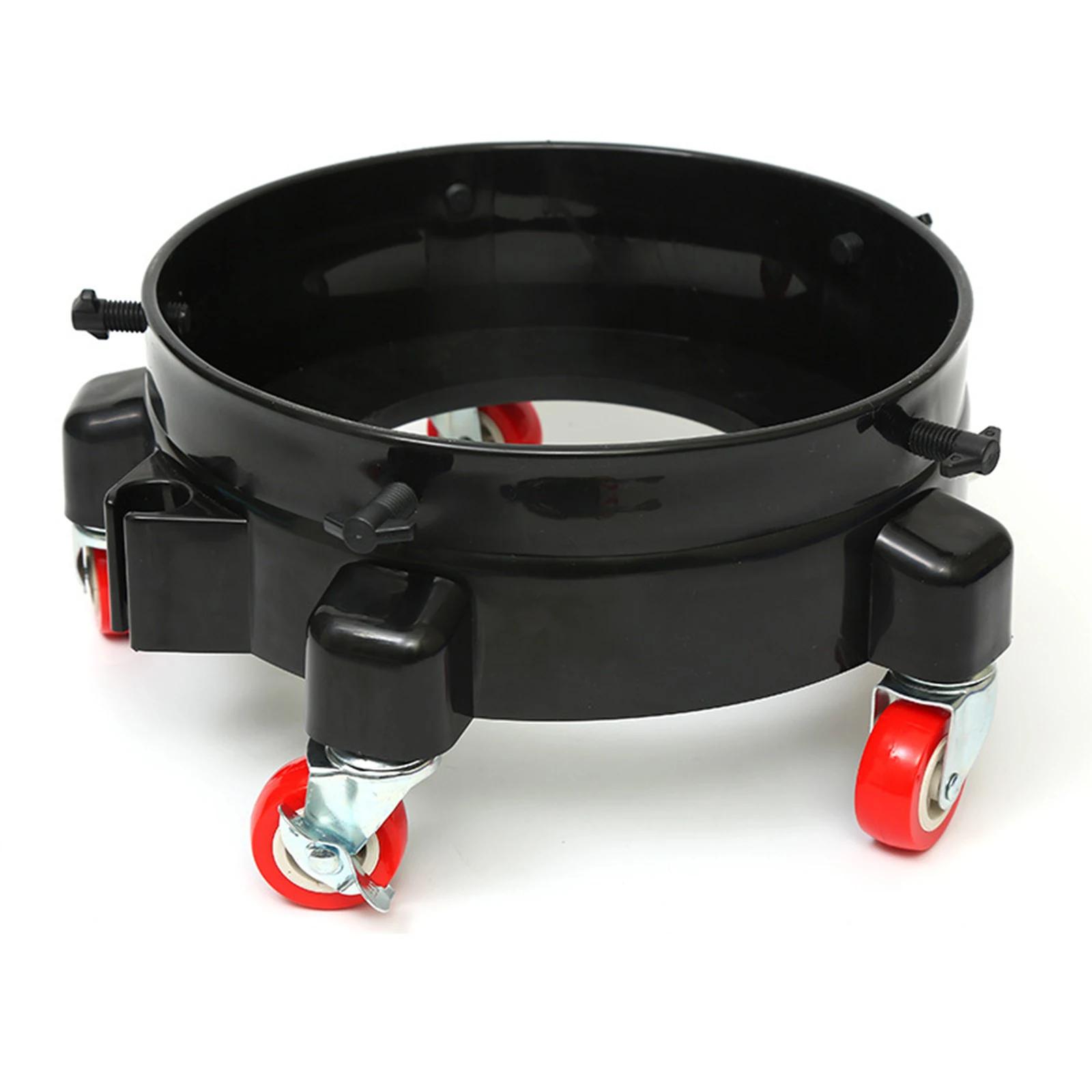 Rolling Bucket Dolly for Car Washing, Easy Push Drum Dolly with 5 Swivel Casters чорний
Rolling Bucket Dolly for Car Washing, Easy Push Drum Dolly with 5 Swivel Casters чорний