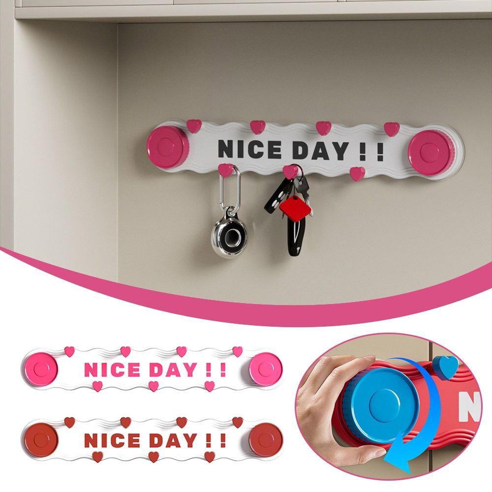 Traceless Dopamine Coat Racks Wall-mounted Bag Clothes Keys Hanger for Kitchen Accessories Pink
Traceless Dopamine Coat Racks Wall-mounted Bag Clothes Keys Hanger for Kitchen Accessories Pink