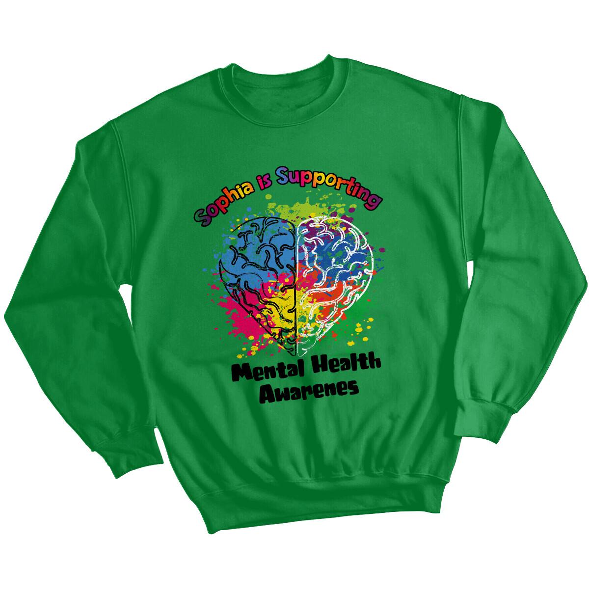 Personalised Womens Heart Brain Mental Health Awareness Sweatshirt Jumper #MHA 4XL
Personalised Womens Heart Brain Mental Health Awareness Sweatshirt Jumper #MHA 4XL