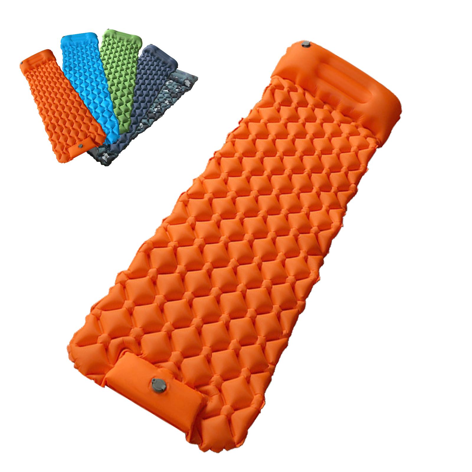Outdoor Camping Sleeping Mat Inflatable Air Mattress With Foot Pump For Hiking Beach Tent 190 X 58 X 5.5cm orange
Outdoor Camping Sleeping Mat Inflatable Air Mattress With Foot Pump For Hiking Beach Tent 190 X 58 X 5.5cm orange