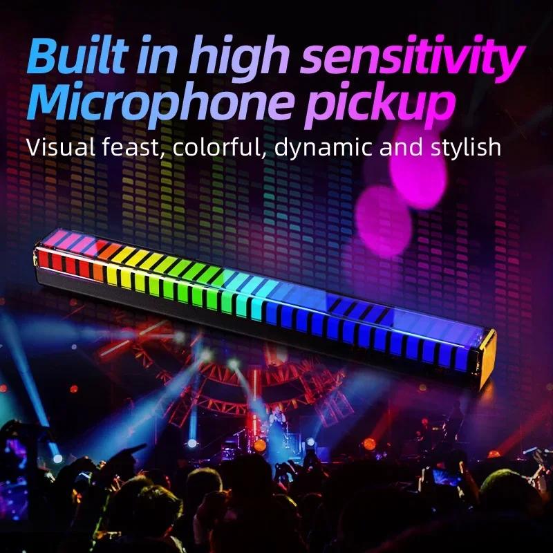 RGB Звукосниматель Светодиодная атмосферная лампа Синхронизация музыки Многоцветный музыкальный ритм Свет для вечеринки Киберспортивная комната Автомобильное украшение USB Plug-in
RGB Звукосниматель Светодиодная атмосферная лампа Синхронизация музыки Многоцветный музыкальный ритм Свет для вечеринки Киберспортивная комната Автомобильное украшение USB Plug-in
