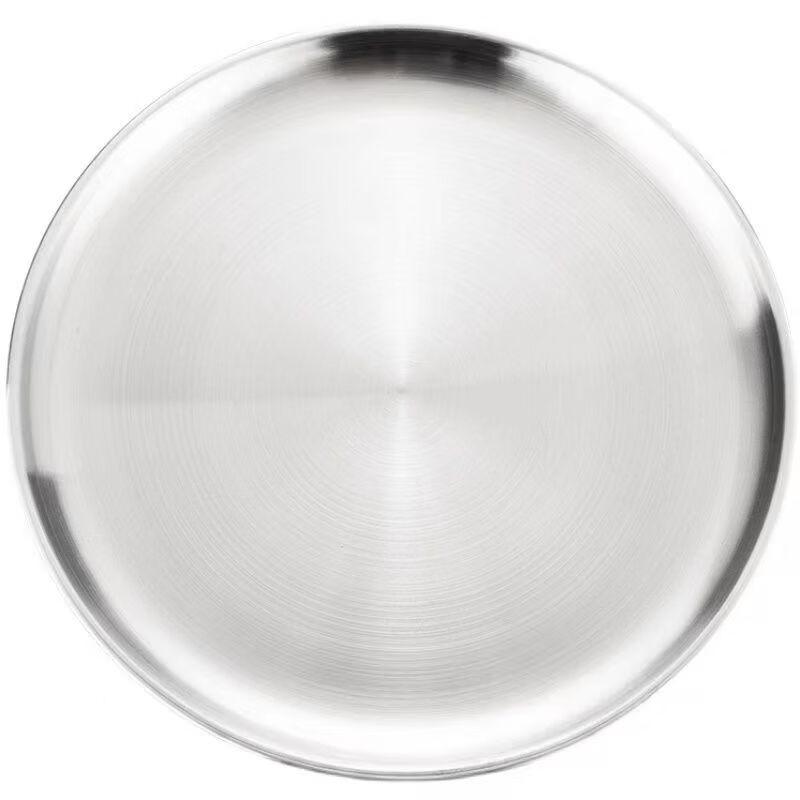 ZISIZ Korean Stainless Steel BBQ Shallow Plates - Set of 5
ZISIZ Korean Stainless Steel BBQ Shallow Plates - Set of 5