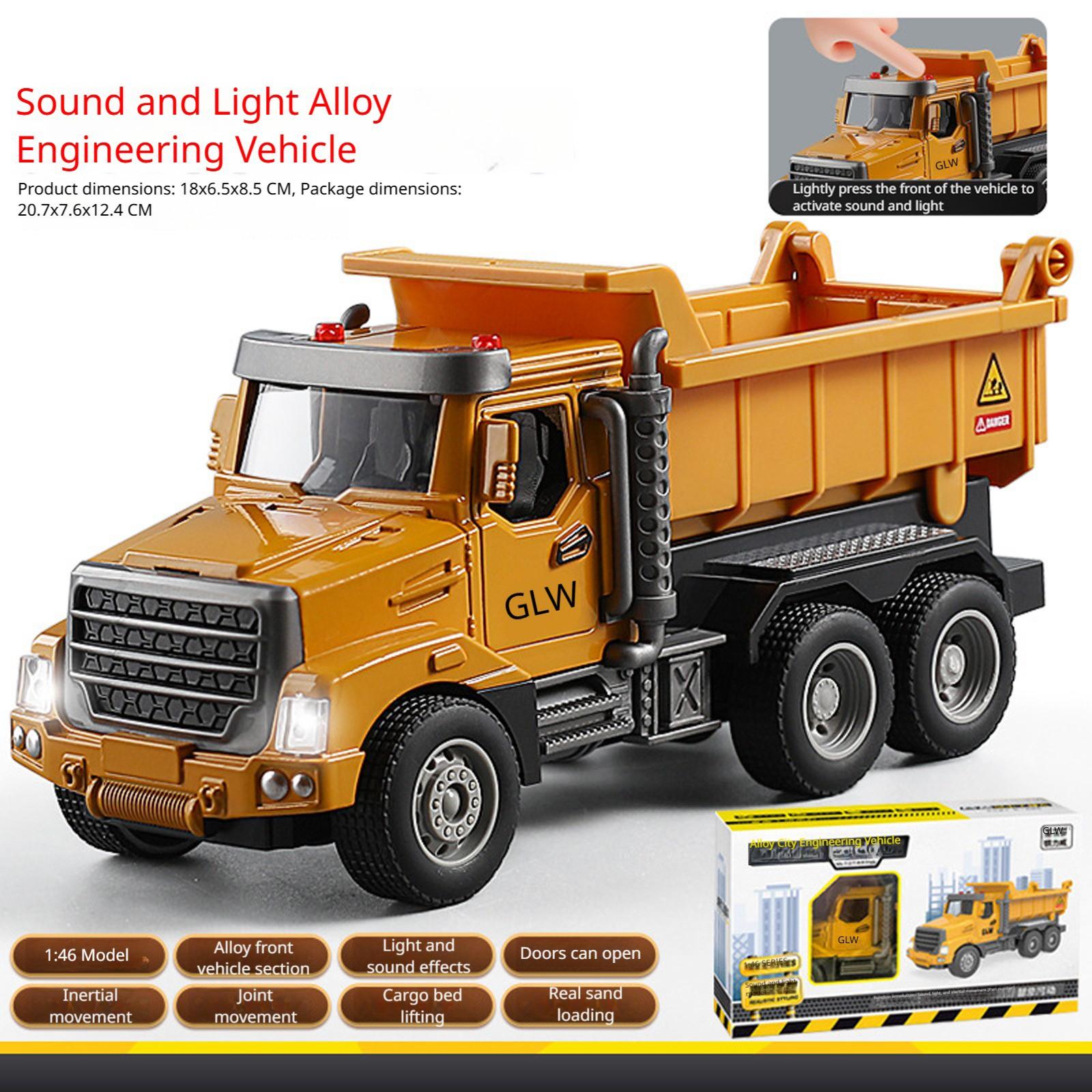 Игрушки Самосвал Строительный для Мальчиков, Сплав Реалистичный Экскаватор Инерционный Грузовик Со Светом И Звуком One Size
Игрушки Самосвал Строительный для Мальчиков, Сплав Реалистичный Экскаватор Инерционный Грузовик Со Светом И Звуком One Size