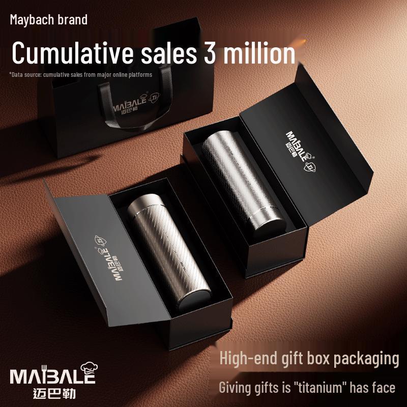 Maibale Pure Titanium Pro Thermos Cup
Maibale Pure Titanium Pro Thermos Cup