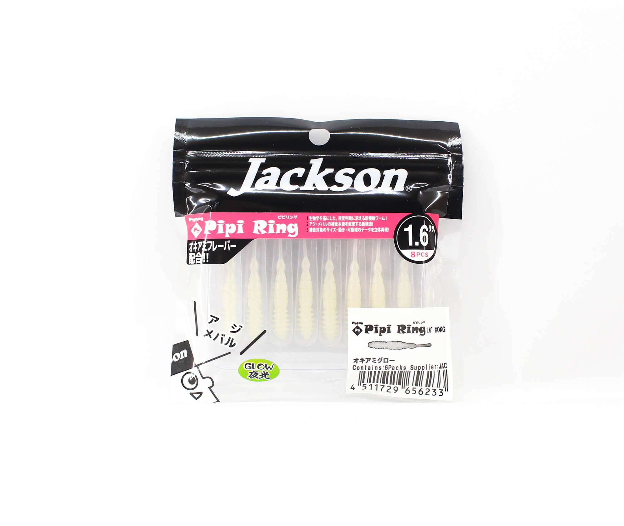 Кольцо Jackson Soft Lure Pypipi 1,6 дюйма 8 штук в упаковке OKG (6233) 
Кольцо Jackson Soft Lure Pypipi 1,6 дюйма 8 штук в упаковке OKG (6233)