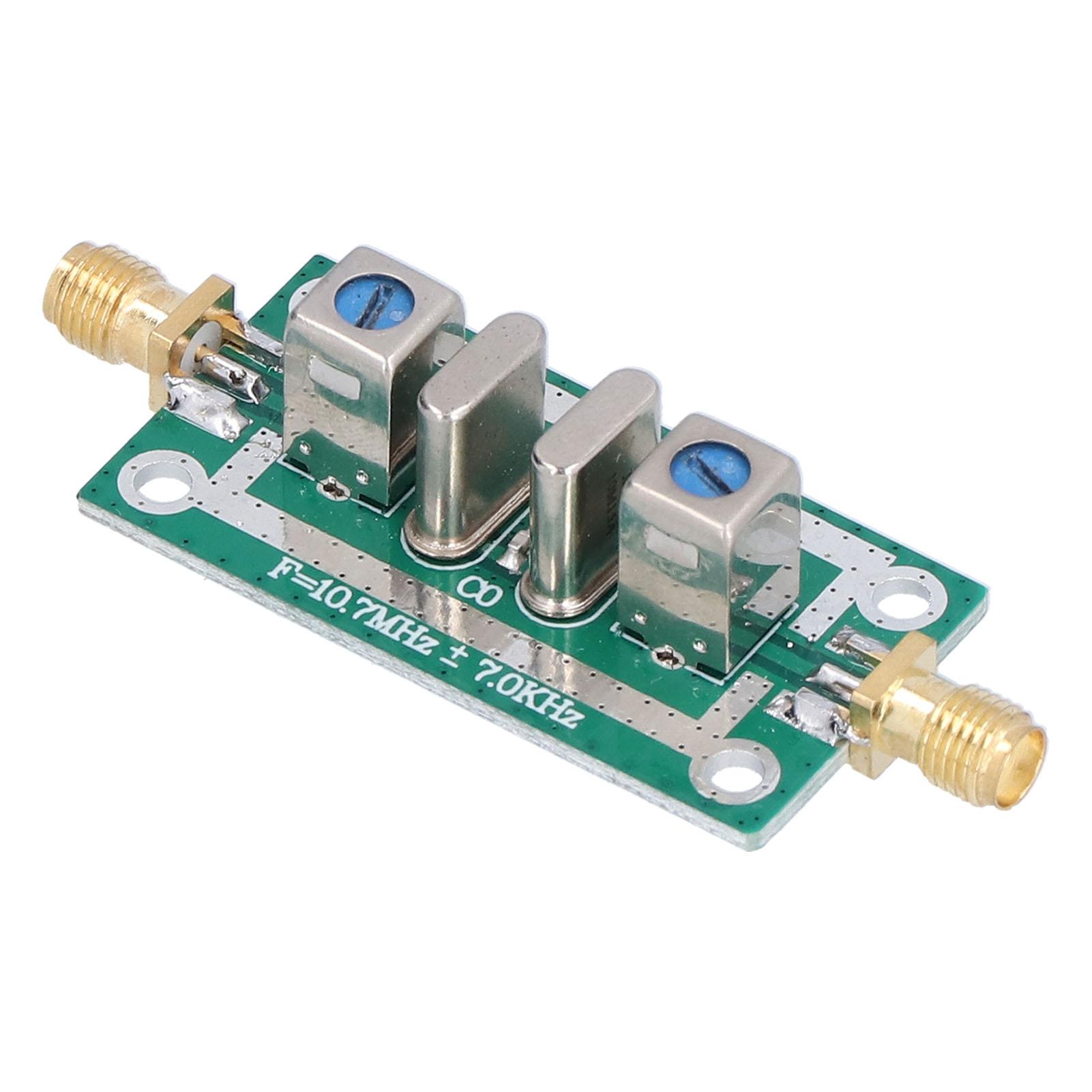 10.7MHz ±7KHz 10.7M Crystal RF Bandpass Filter Вузькосмуговий фільтр для спеціальних приладів
10.7MHz ±7KHz 10.7M Crystal RF Bandpass Filter Вузькосмуговий фільтр для спеціальних приладів