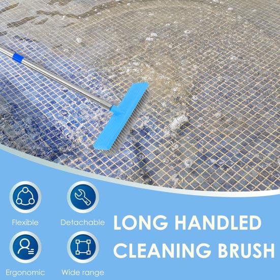 Yousheng Stainless Steel Cleaning Brush Pebble Cleaning Brush Patio Pool Stone Tiles Cleaner Outdoor Scrubbing Brush 80 cm A
Yousheng Stainless Steel Cleaning Brush Pebble Cleaning Brush Patio Pool Stone Tiles Cleaner Outdoor Scrubbing Brush 80 cm A