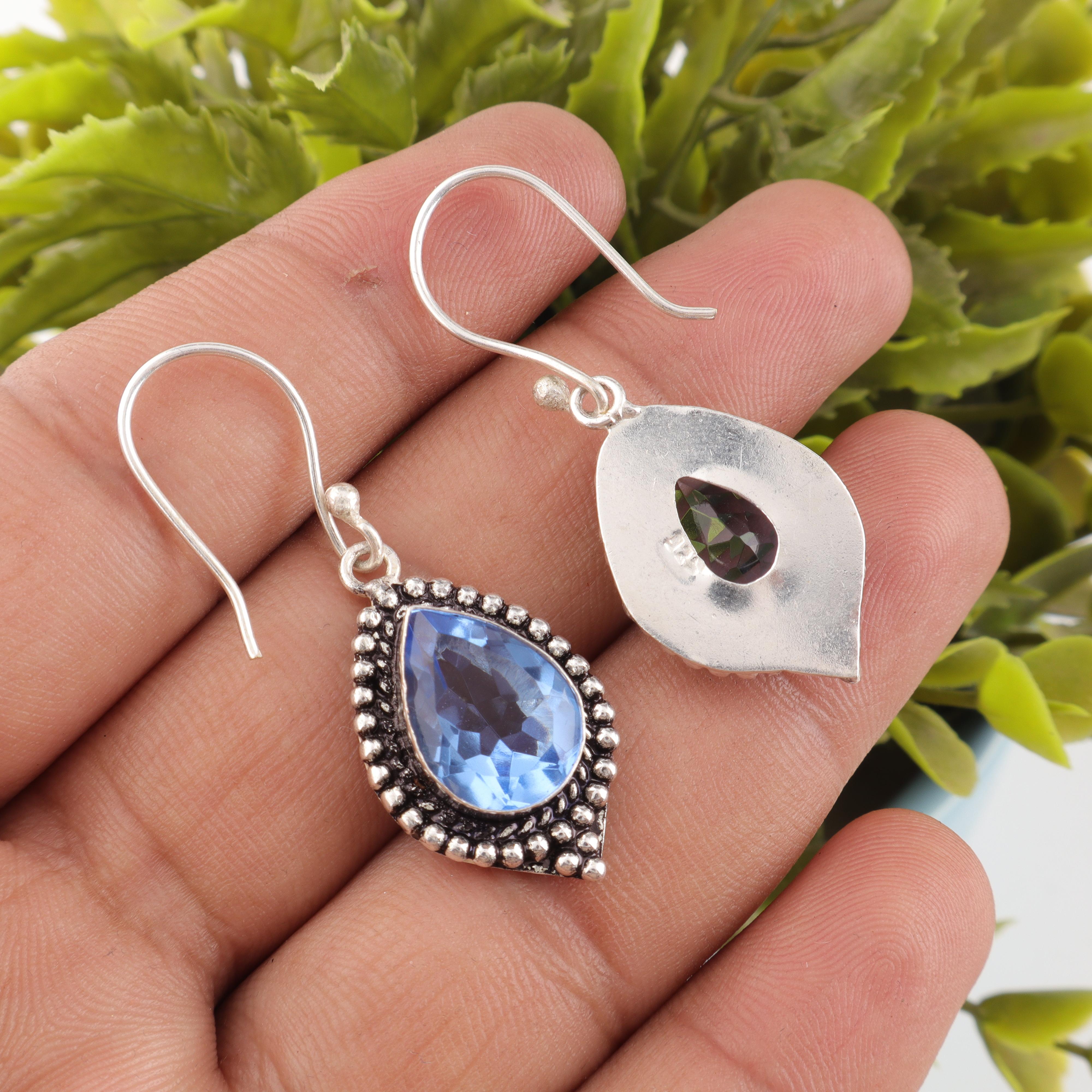 Tanzanite Handmade Gemstone Earrings, 925 Solid Sterling Silver Earrings Bohemian Jewelry, Earrings For Engagement Gift 1.6 Inches синій
Tanzanite Handmade Gemstone Earrings, 925 Solid Sterling Silver Earrings Bohemian Jewelry, Earrings For Engagement Gift 1.6 Inches синій