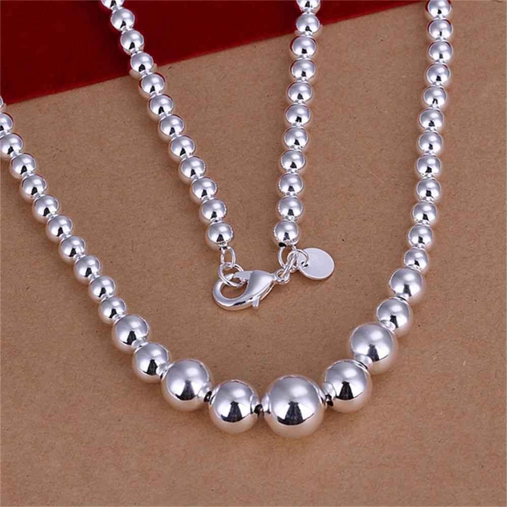 Andara Sterling Snake Bone Beads Necklace Fashionable Women Party Wedding Engagement Jewelry Gift
Andara Sterling Snake Bone Beads Necklace Fashionable Women Party Wedding Engagement Jewelry Gift