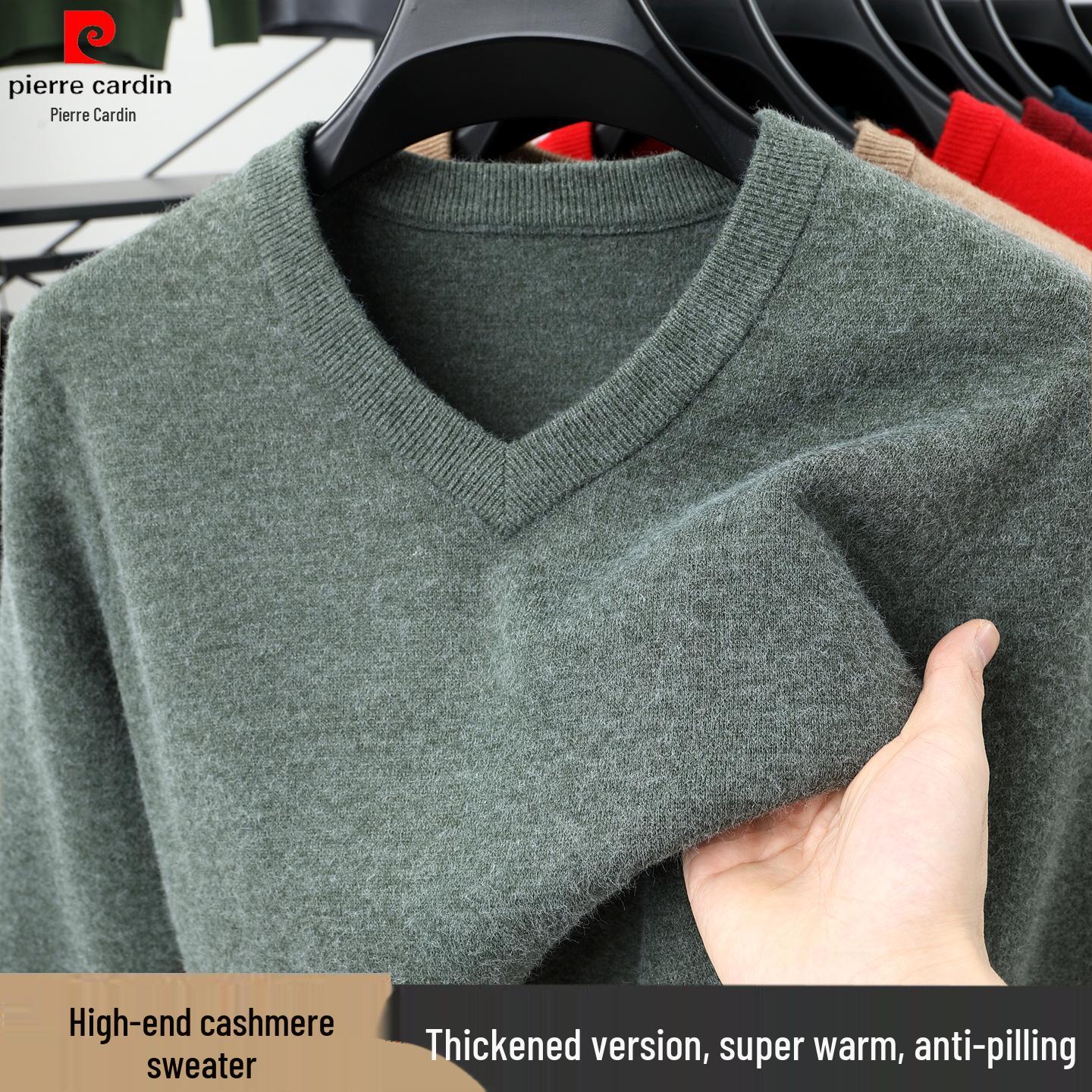 Men s V-Neck Heart-Shaped Collar Sweater - Warm Knitted for Middle-Aged Dad, Autumn/Winter Wear XXL (151-165 lbs)
Men s V-Neck Heart-Shaped Collar Sweater - Warm Knitted for Middle-Aged Dad, Autumn/Winter Wear XXL (151-165 lbs)