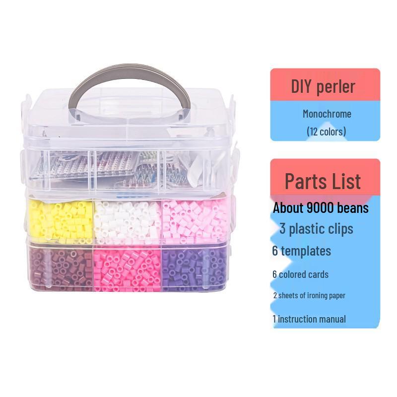 5mm Perler Beads 3-Layer Box Set: Children s DIY Creative Jigsaw Puzzle Toy
5mm Perler Beads 3-Layer Box Set: Children s DIY Creative Jigsaw Puzzle Toy
