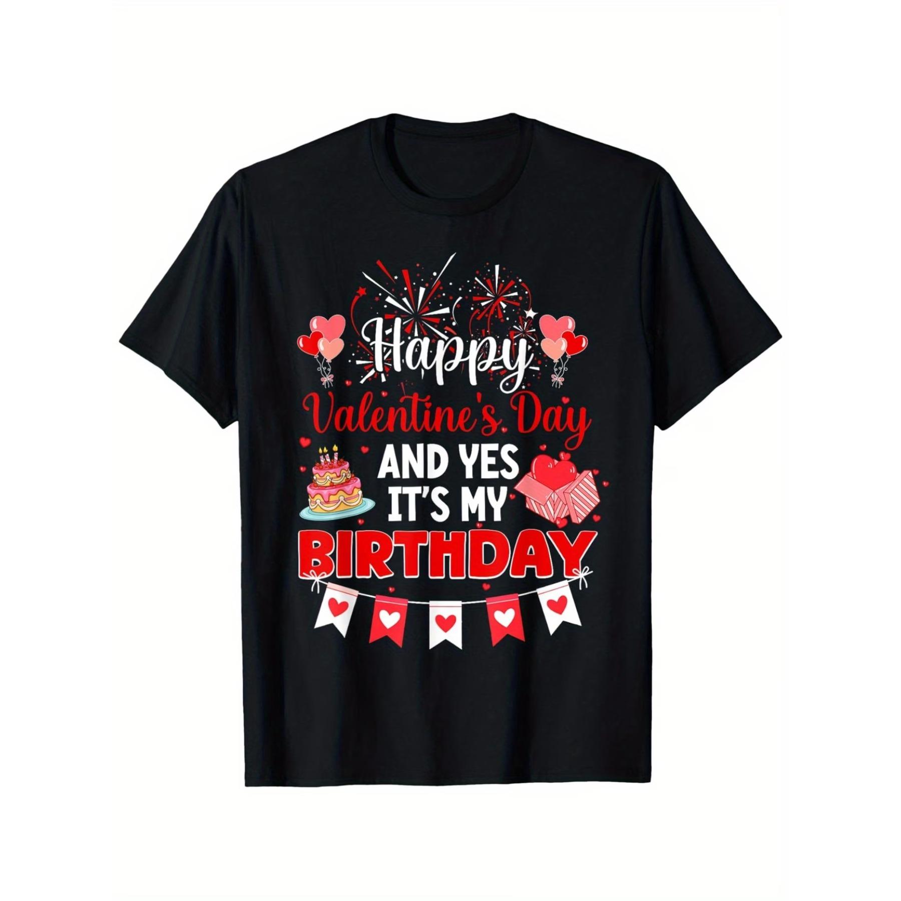 Happy Valentine S Day and Yes It S My Birthday Womens T-Shirt, Unisex Cotton Casual Round Neck Outdoor Short Sleeve T-Shirt S чёрный
Happy Valentine S Day and Yes It S My Birthday Womens T-Shirt, Unisex Cotton Casual Round Neck Outdoor Short Sleeve T-Shirt S чёрный
