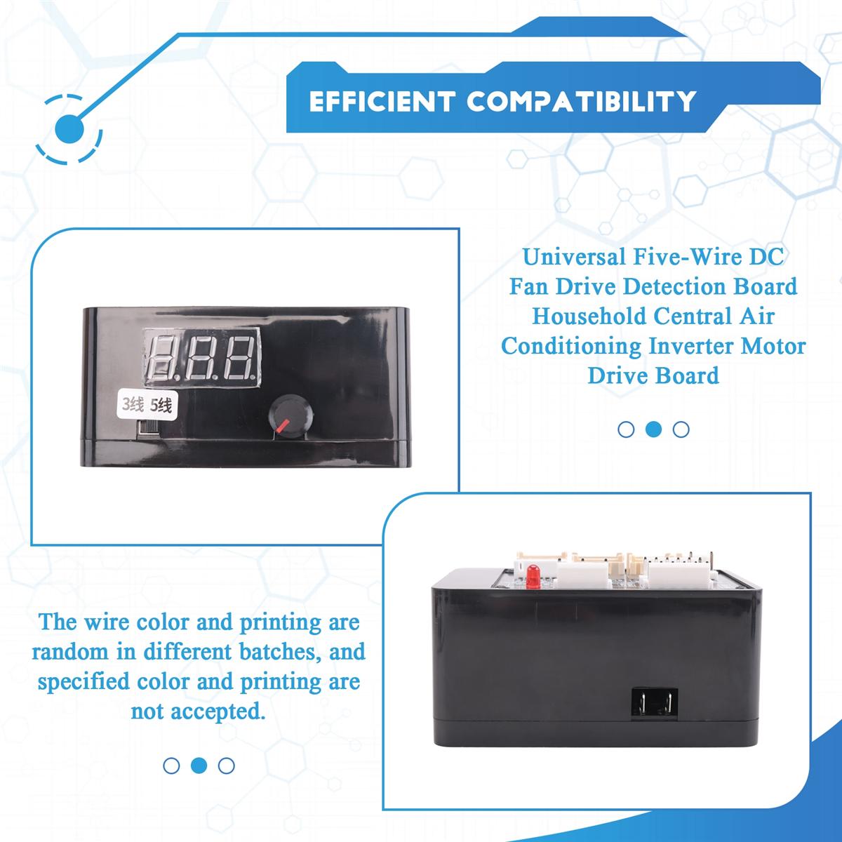2025+ Universal Five-Wire DC Fan Drive Detection Board Household Central Air Conditioning Inverter Motor Drive Board China Mainland
2025+ Universal Five-Wire DC Fan Drive Detection Board Household Central Air Conditioning Inverter Motor Drive Board China Mainland