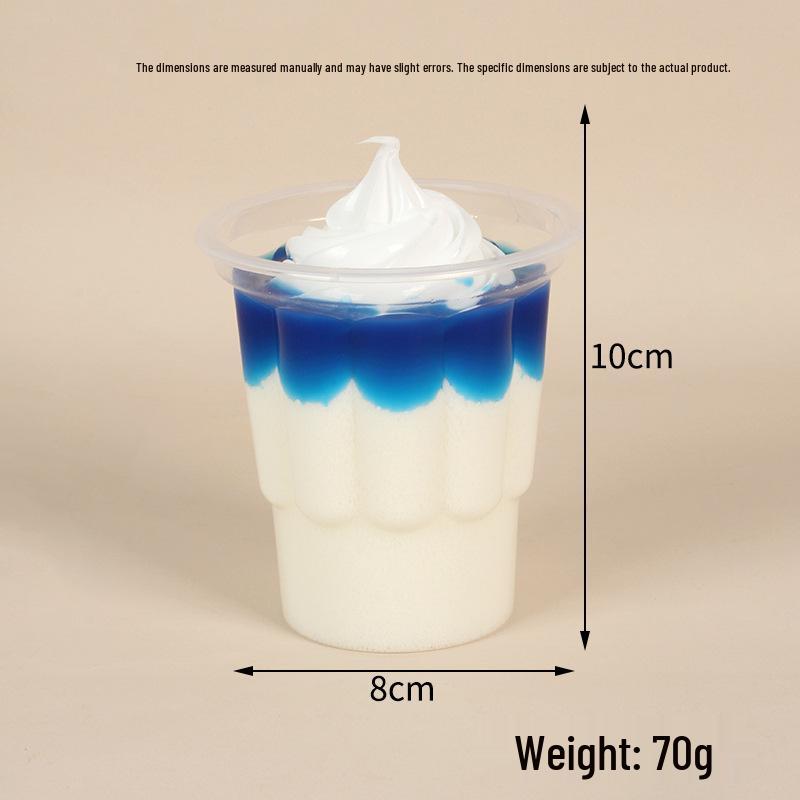 Simulation Sundae Ice Cream Cup: Decorative Prop for Ice Cream Shop Display
Simulation Sundae Ice Cream Cup: Decorative Prop for Ice Cream Shop Display