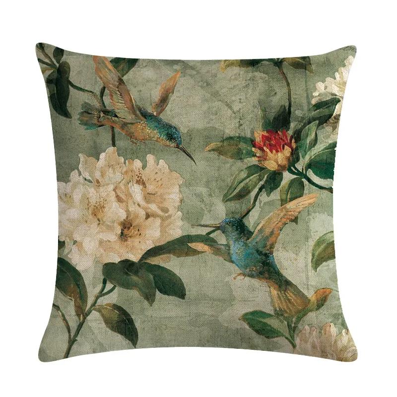 American Country Flower Bird Series Flax Embrace Pillowcase Home Sofa Adornment Cushion Cover 45*45cm 16x16Inch
American Country Flower Bird Series Flax Embrace Pillowcase Home Sofa Adornment Cushion Cover 45*45cm 16x16Inch