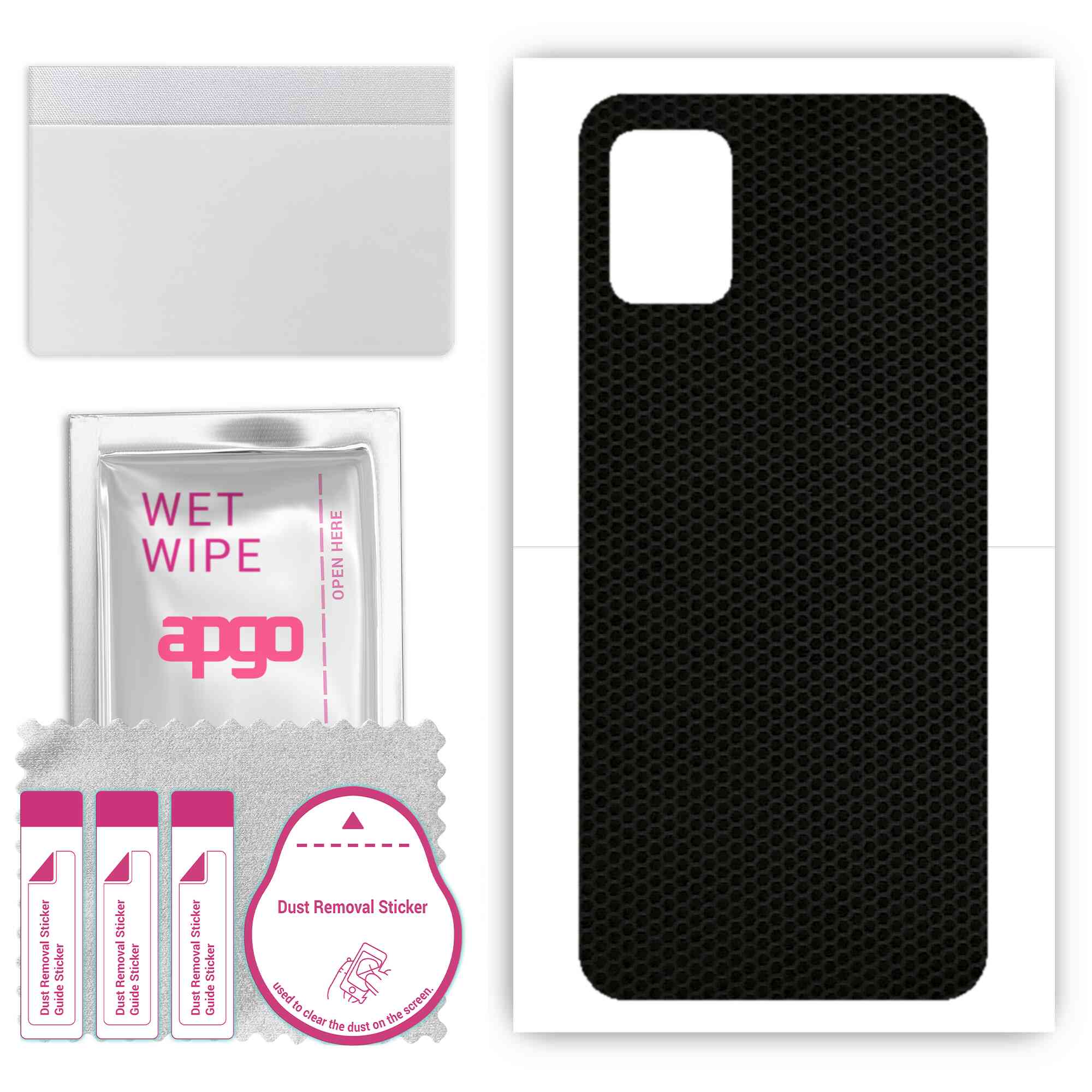 Apgo Protective Skin Sticker for the back compatible with Samsung Galaxy A31, Wrap Film, Foil, Vinyl - Pattern Matrix
Apgo Protective Skin Sticker for the back compatible with Samsung Galaxy A31, Wrap Film, Foil, Vinyl - Pattern Matrix