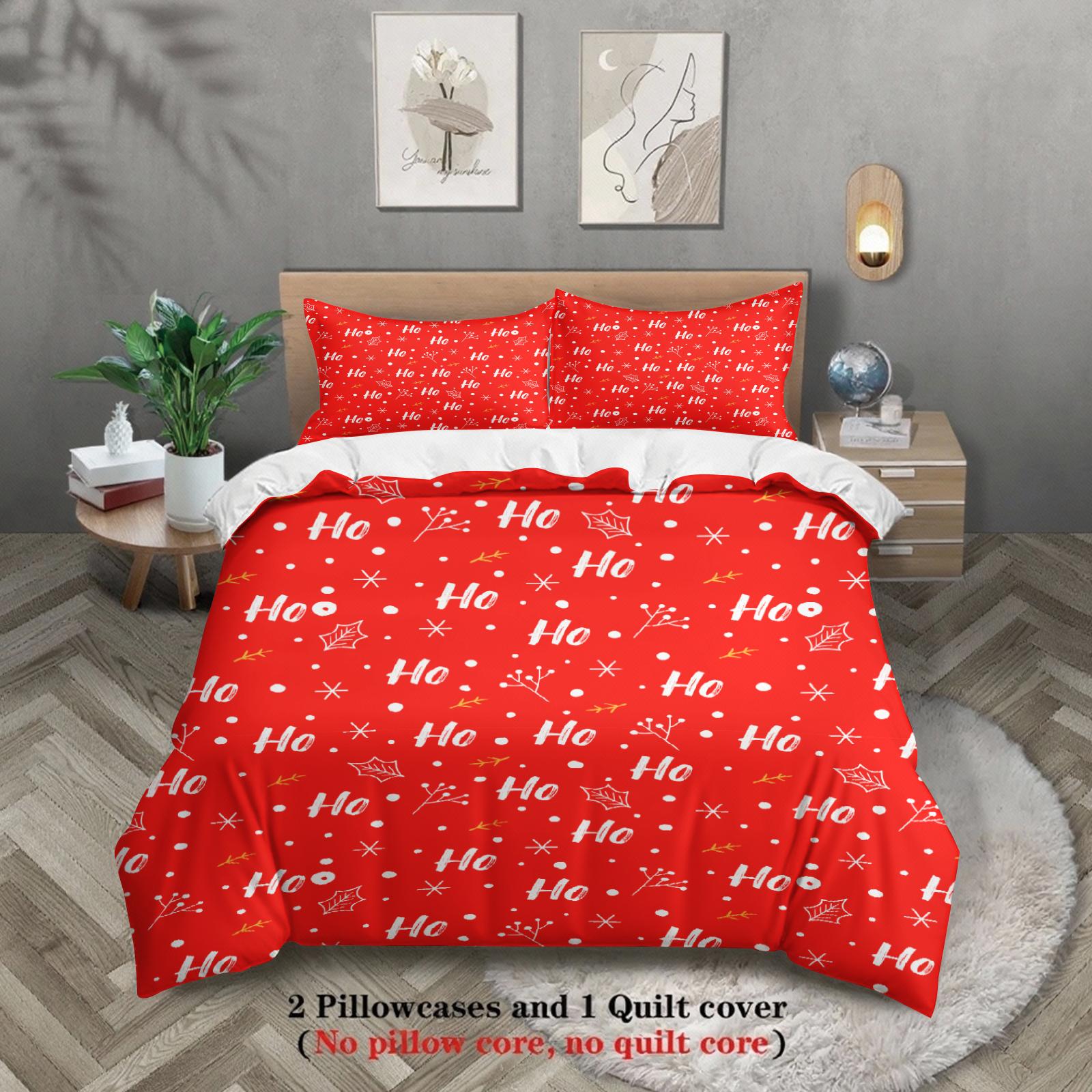 Merry Christmas Bedding Set Christmas Tree Duvet Cover Set Single Twin Queen King Size No Filling Christmas Gift For Home Decor EU Single(135x200cm)
Merry Christmas Bedding Set Christmas Tree Duvet Cover Set Single Twin Queen King Size No Filling Christmas Gift For Home Decor EU Single(135x200cm)