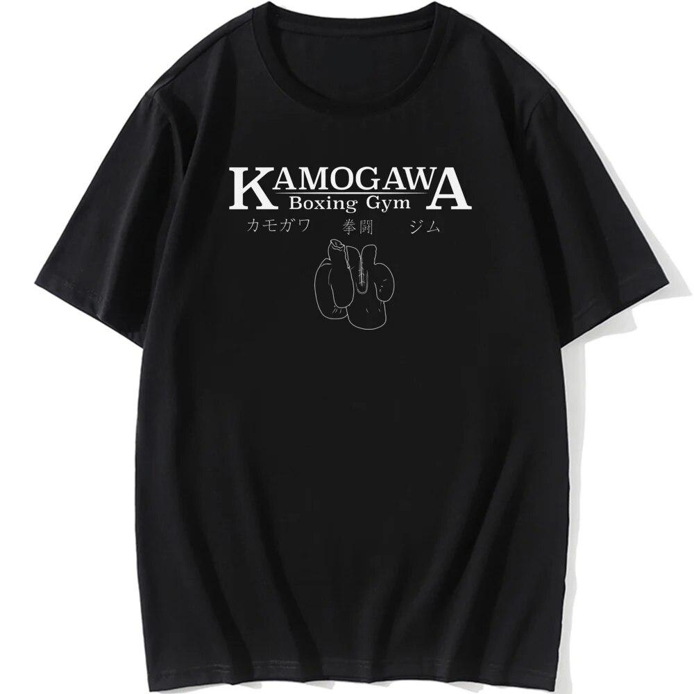 Hajime No Ippo Kamogawa футболки с принтом для бокса и спортзала, забавная повседневная футболка унисекс, хлопковая футболка с короткими рукавами, популярная
Hajime No Ippo Kamogawa футболки с принтом для бокса и спортзала, забавная повседневная футболка унисекс, хлопковая футболка с короткими рукавами, популярная