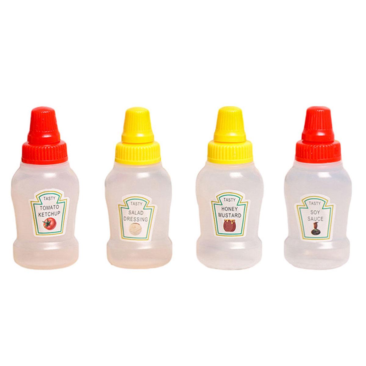 4pcs Condiment Bottles, Portable Seasoning Storage Containers Jars BBQ Bento Box Dressing Dispensers Wholesale
4pcs Condiment Bottles, Portable Seasoning Storage Containers Jars BBQ Bento Box Dressing Dispensers Wholesale