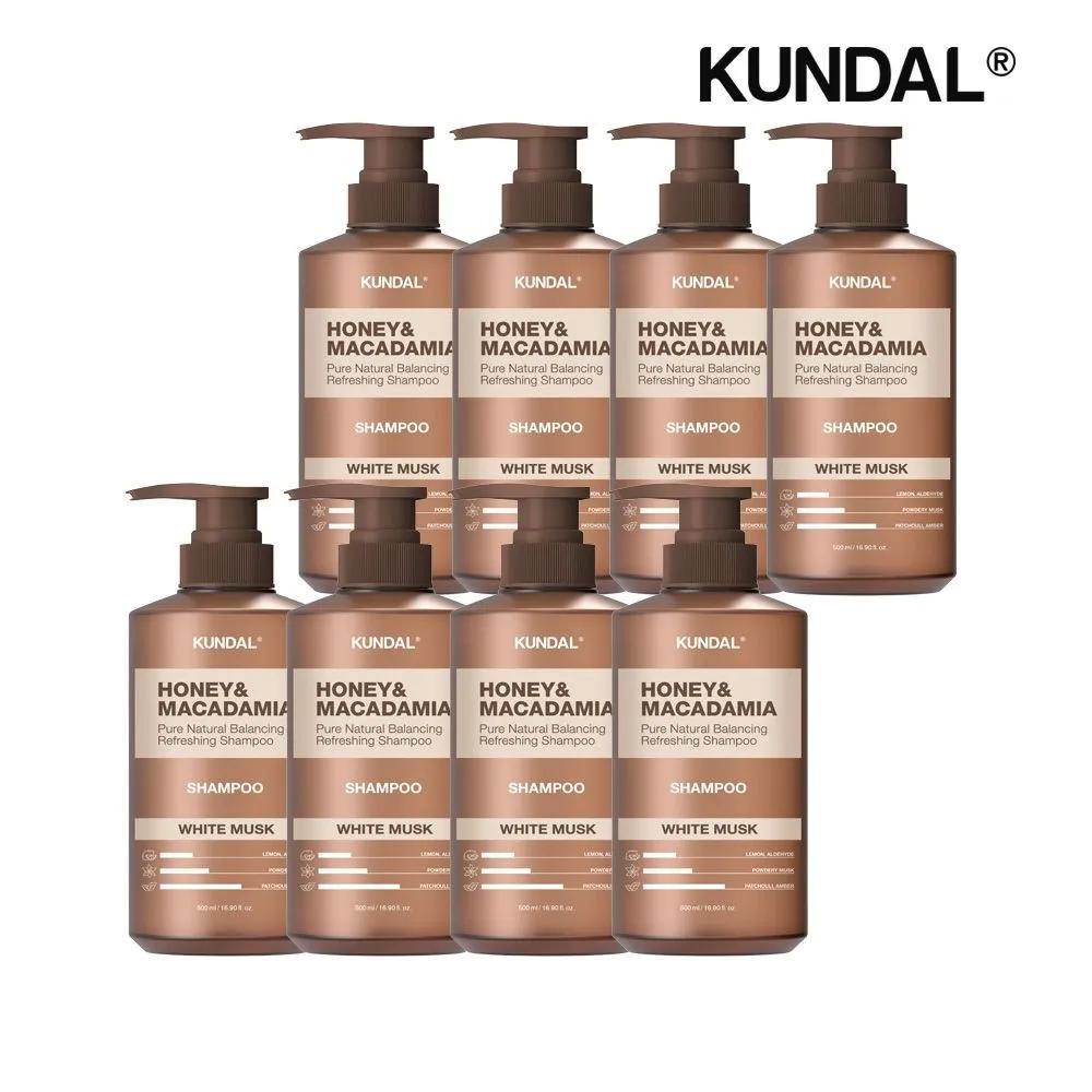 KUNDAL Honey & Macadamia Nature Shampoo White Musk 500ml x8
KUNDAL Honey & Macadamia Nature Shampoo White Musk 500ml x8
