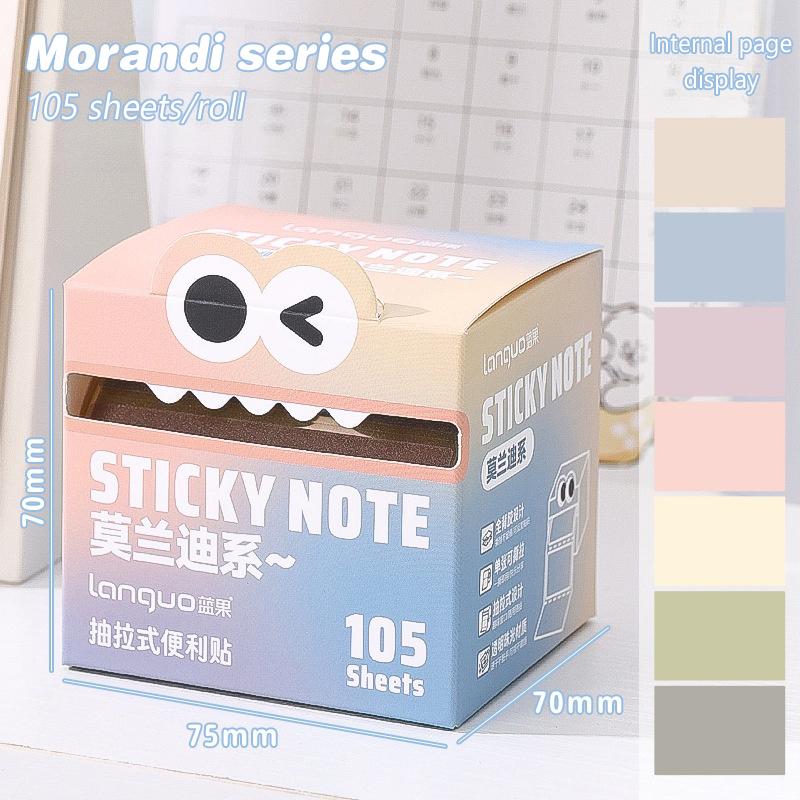 105Sheets Pull-Out Sticky Notes Portable Sticky Notes Transparent Colorful Sticky Notes Waterproof Self-Adhesive Sticky Notes
105Sheets Pull-Out Sticky Notes Portable Sticky Notes Transparent Colorful Sticky Notes Waterproof Self-Adhesive Sticky Notes