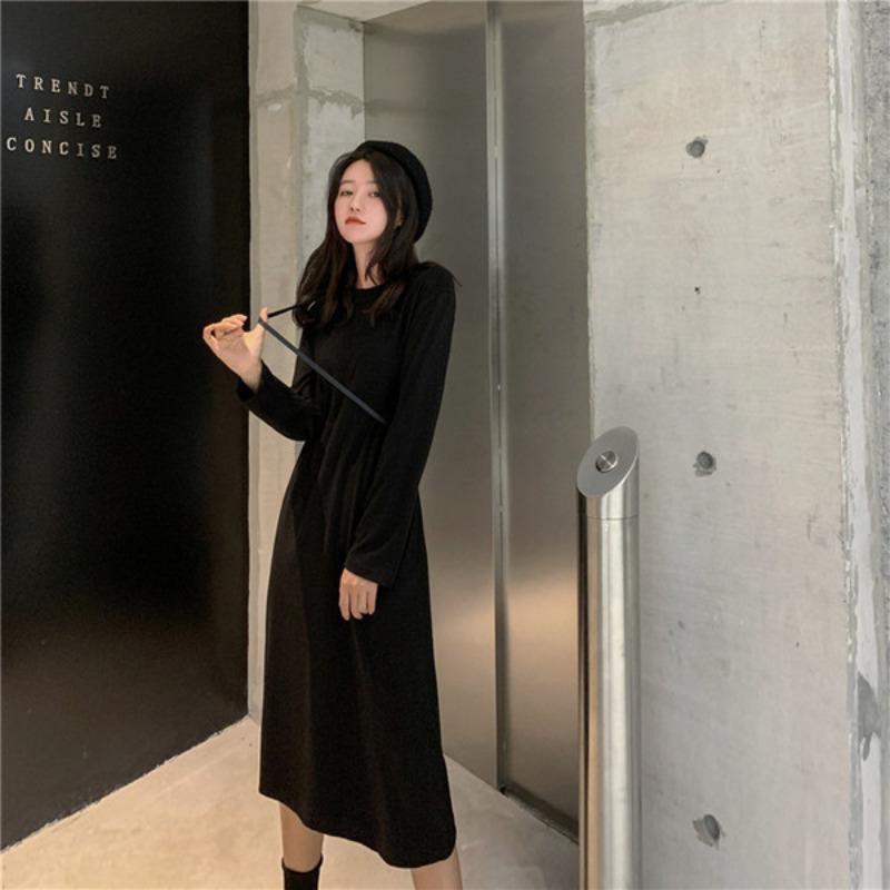 Spring and Autumn Korean Version of Trendy Comfortable Fit and Thin Medium and Long Long-sleeved Straight Dress 2XL чорний
Spring and Autumn Korean Version of Trendy Comfortable Fit and Thin Medium and Long Long-sleeved Straight Dress 2XL чорний