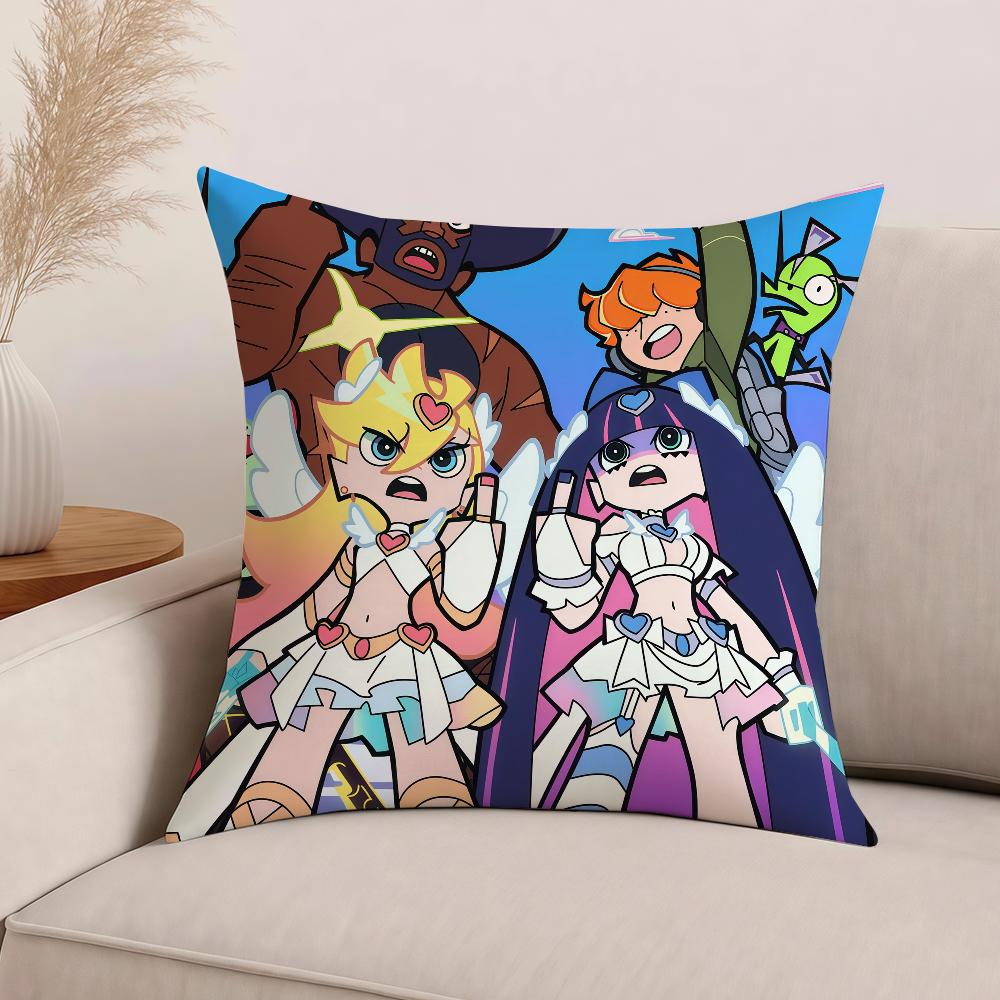 Cartoon new panty&stocking with garterbelt Pillow Case Office Cushions Suitable For Sofa Car Bedroom Decorative Cushion Cover 12x12Inch
Cartoon new panty&stocking with garterbelt Pillow Case Office Cushions Suitable For Sofa Car Bedroom Decorative Cushion Cover 12x12Inch