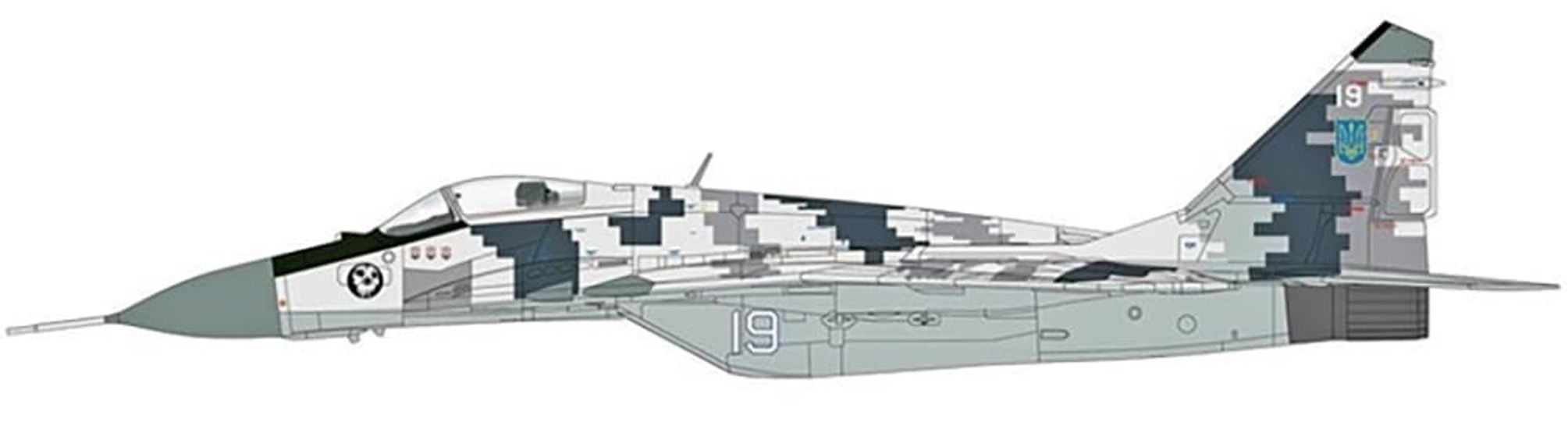 INTERALLIED HOBBY MASTER Fulcrum C Украинские ВВС Призрак Киева Завершенный продукт 1/72 МиГ-29 с AGM-88
INTERALLIED HOBBY MASTER Fulcrum C Украинские ВВС Призрак Киева Завершенный продукт 1/72 МиГ-29 с AGM-88