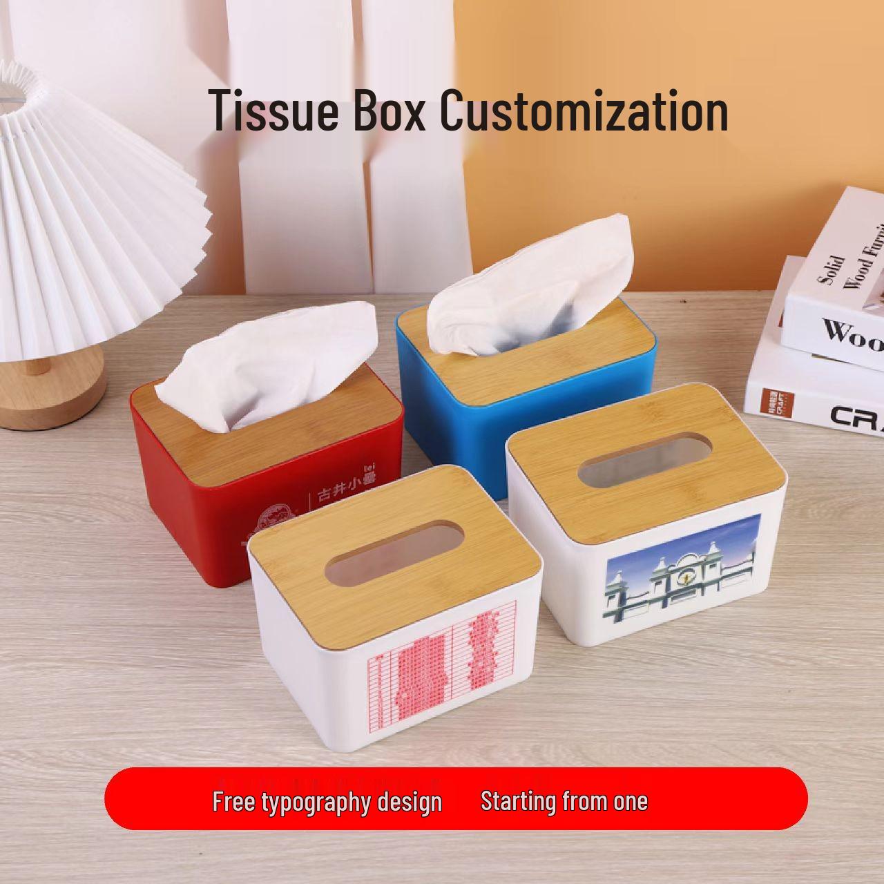 Wooden Lid Plastic Tissue Box for Home, Car, or Office - Customizable Gift with Pull-Out Feature 12.5/12.5/8.5CM
Wooden Lid Plastic Tissue Box for Home, Car, or Office - Customizable Gift with Pull-Out Feature 12.5/12.5/8.5CM