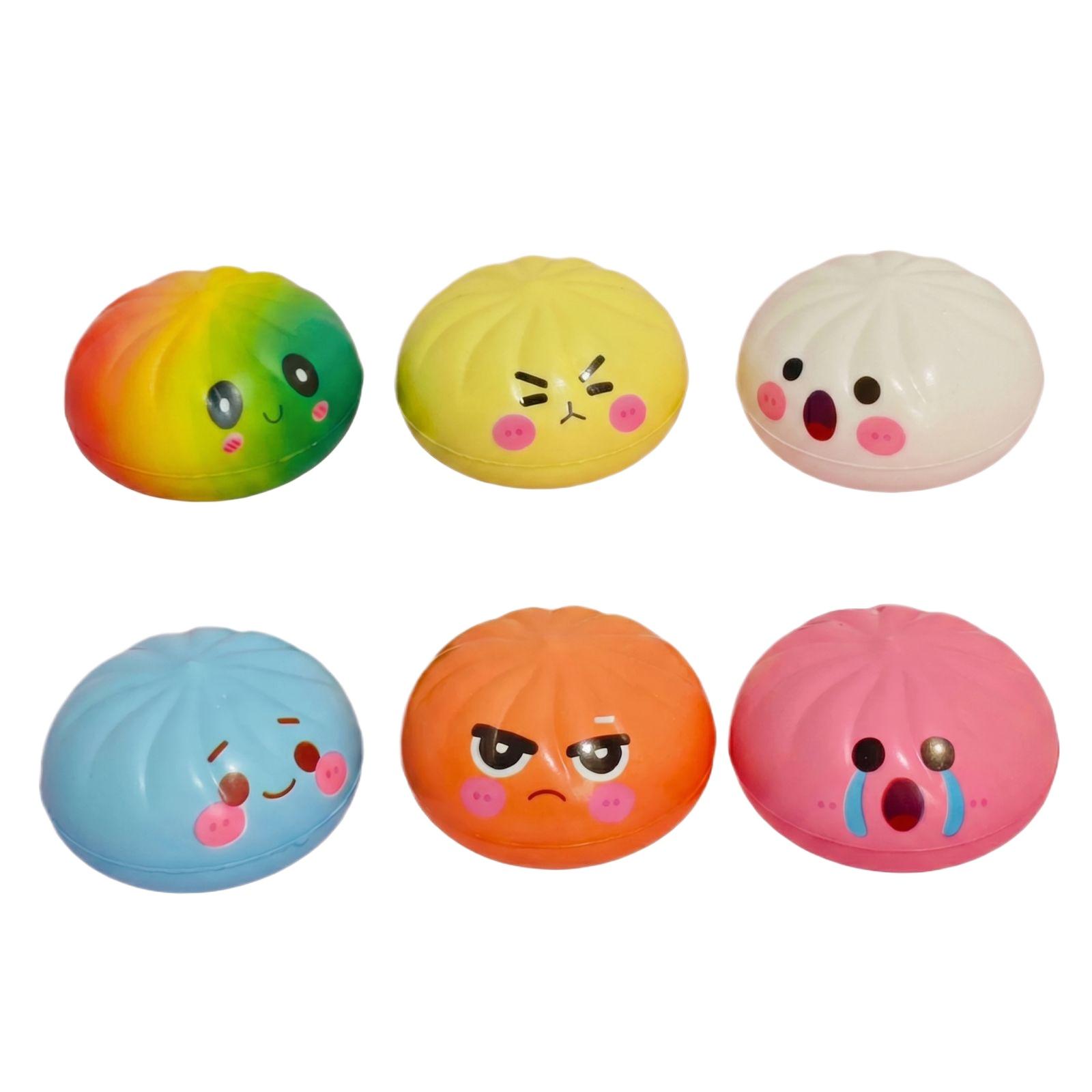 Bun Toy Set with Cute Cartoon Face Designs for Stress Relief and Sensory Play Pack of 6 Pieces one size білий
Bun Toy Set with Cute Cartoon Face Designs for Stress Relief and Sensory Play Pack of 6 Pieces one size білий