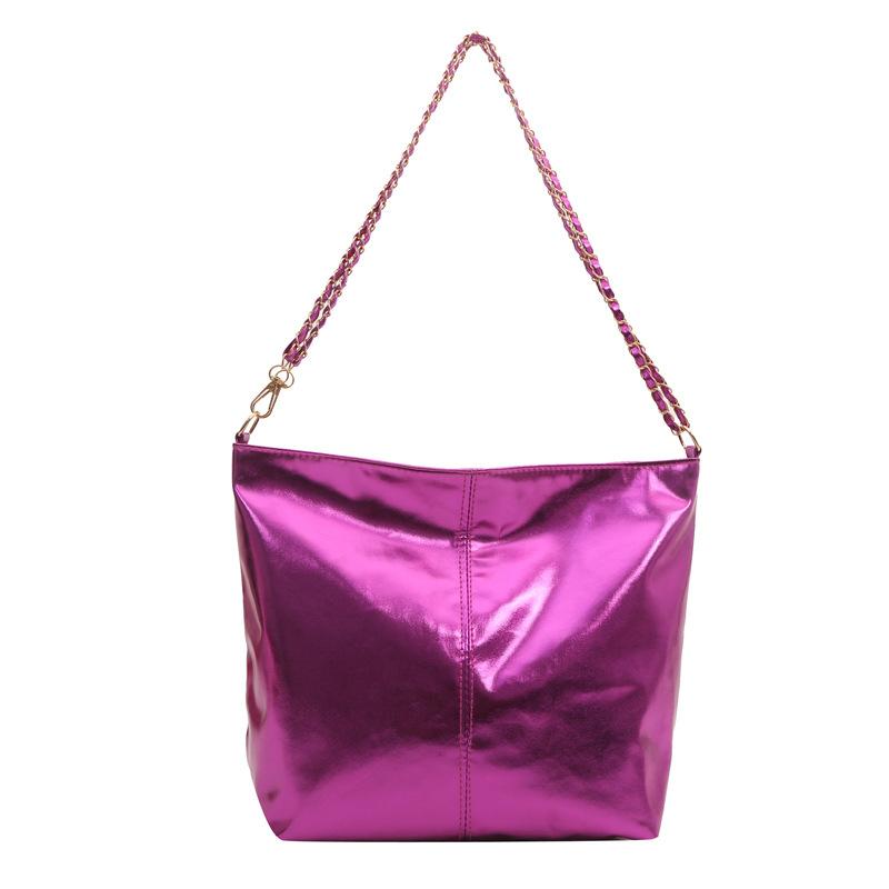 Міська сумка великої місткості літня нова модна ланцюжок 2024 р. Жіноча сумка-месенджер на одне плече з яскравим зрощенням фіолетовий
Міська сумка великої місткості літня нова модна ланцюжок 2024 р. Жіноча сумка-месенджер на одне плече з яскравим зрощенням фіолетовий