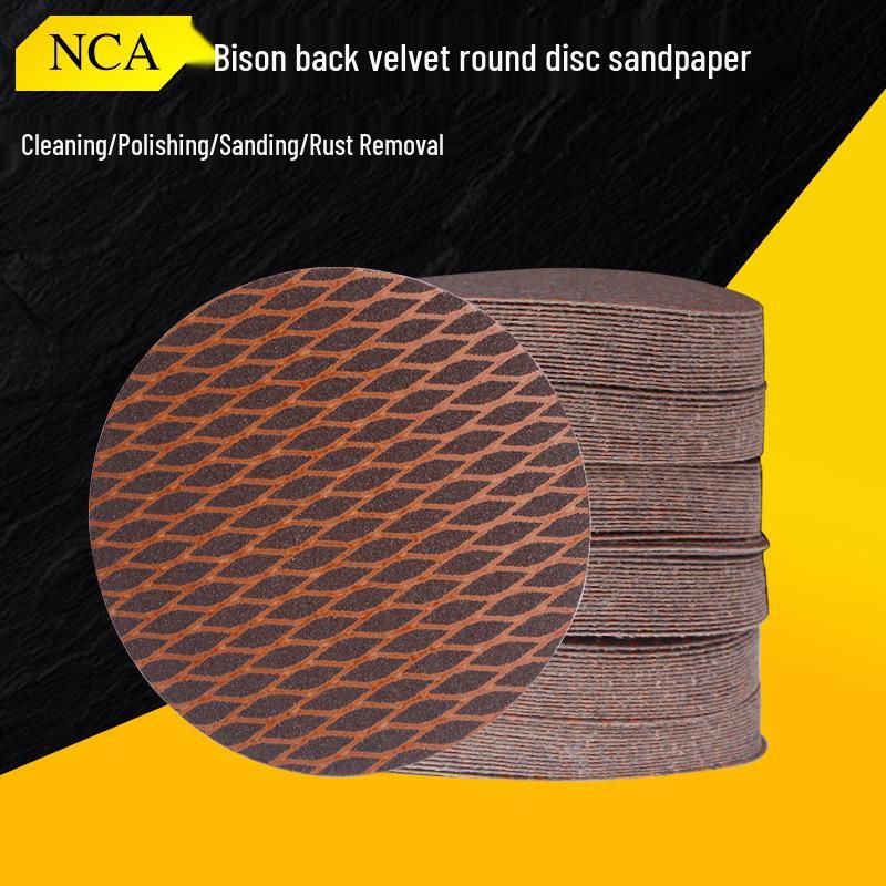 NCA Flocked Buffalo Sandpaper Mesh Disc 5-Inch/125MM for Grinders
NCA Flocked Buffalo Sandpaper Mesh Disc 5-Inch/125MM for Grinders