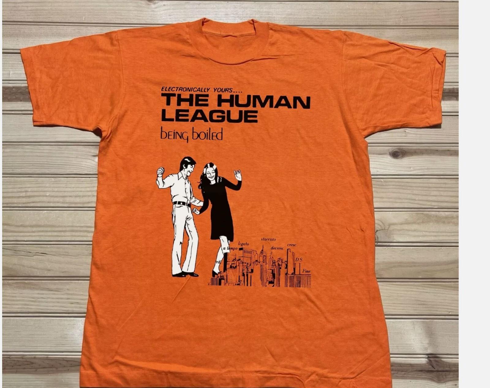 The Human League Being Boiled Подарок для фаната в туре Футболка Полный размер S-4XL M
The Human League Being Boiled Подарок для фаната в туре Футболка Полный размер S-4XL M