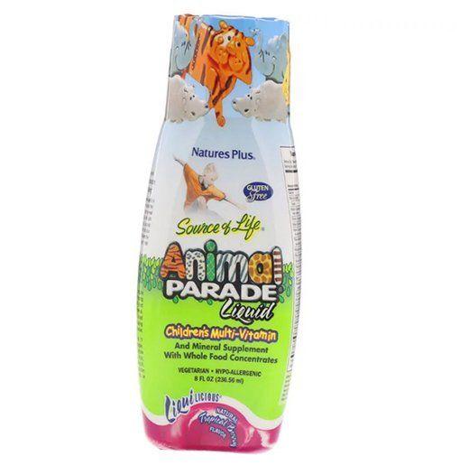 Рідкі Вітаміни для дітей, Animal Parade Liquid, Nature s Plus 236мл Тропічні ягоди (36375129) 236ml Tropical
Рідкі Вітаміни для дітей, Animal Parade Liquid, Nature s Plus 236мл Тропічні ягоди (36375129) 236ml Tropical