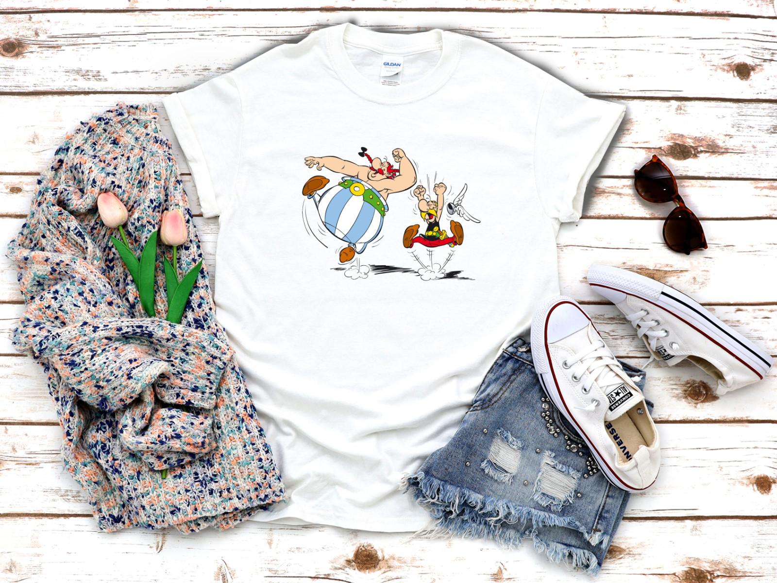 26 Happy Cartoon Characters Asterix and Obelix 3 4 Short Sleeve Woman T Shirt F022 Unisex T-Shirt XXXXL
26 Happy Cartoon Characters Asterix and Obelix 3 4 Short Sleeve Woman T Shirt F022 Unisex T-Shirt XXXXL