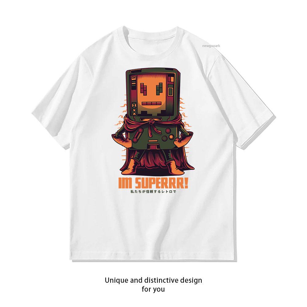 Super Hero Robot TShirt cotton T shirt Unisex Adult couple streetwealtops tee Short sleev Casual 4XL
Super Hero Robot TShirt cotton T shirt Unisex Adult couple streetwealtops tee Short sleev Casual 4XL