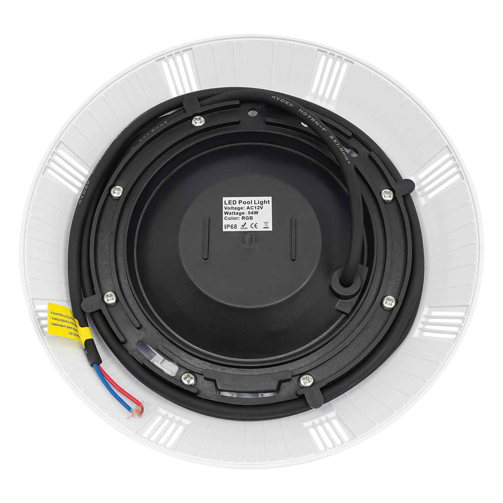 12V 54W Swimming Pool RGB LED Lights Spa Underwater Light Waterproof IP68 Lamp For Swimming Pools,Water Feature Pools,Water Park белый
12V 54W Swimming Pool RGB LED Lights Spa Underwater Light Waterproof IP68 Lamp For Swimming Pools,Water Feature Pools,Water Park белый