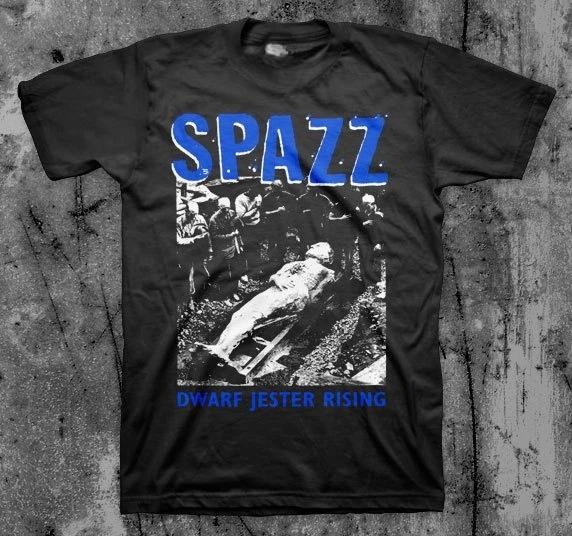 Spazz Dwarf Tshirt loosefitting casual retro style pure cotton allseason couples streetwear shirt vintage t shirt S
Spazz Dwarf Tshirt loosefitting casual retro style pure cotton allseason couples streetwear shirt vintage t shirt S