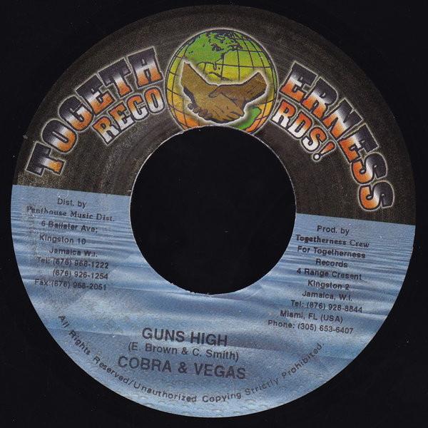 7inch Record MAD COBRA & MR. VEGAS / LITTLE CHRI - Guns High / Good Engineer NONE Togetherness Re 1998 Jamaica Reggae, Ska & Dub Used
7inch Record MAD COBRA & MR. VEGAS / LITTLE CHRI - Guns High / Good Engineer NONE Togetherness Re 1998 Jamaica Reggae, Ska & Dub Used