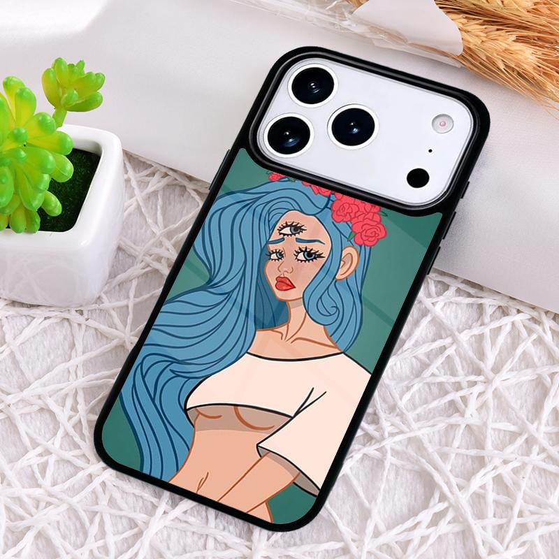 Three Eyed Girl Aesthetic Shockproof Phone Case for iPhone 17 Air 16e 15 11 12 14 13 Pro Max Cover Coque iPhone 14 Pro Max
Three Eyed Girl Aesthetic Shockproof Phone Case for iPhone 17 Air 16e 15 11 12 14 13 Pro Max Cover Coque iPhone 14 Pro Max
