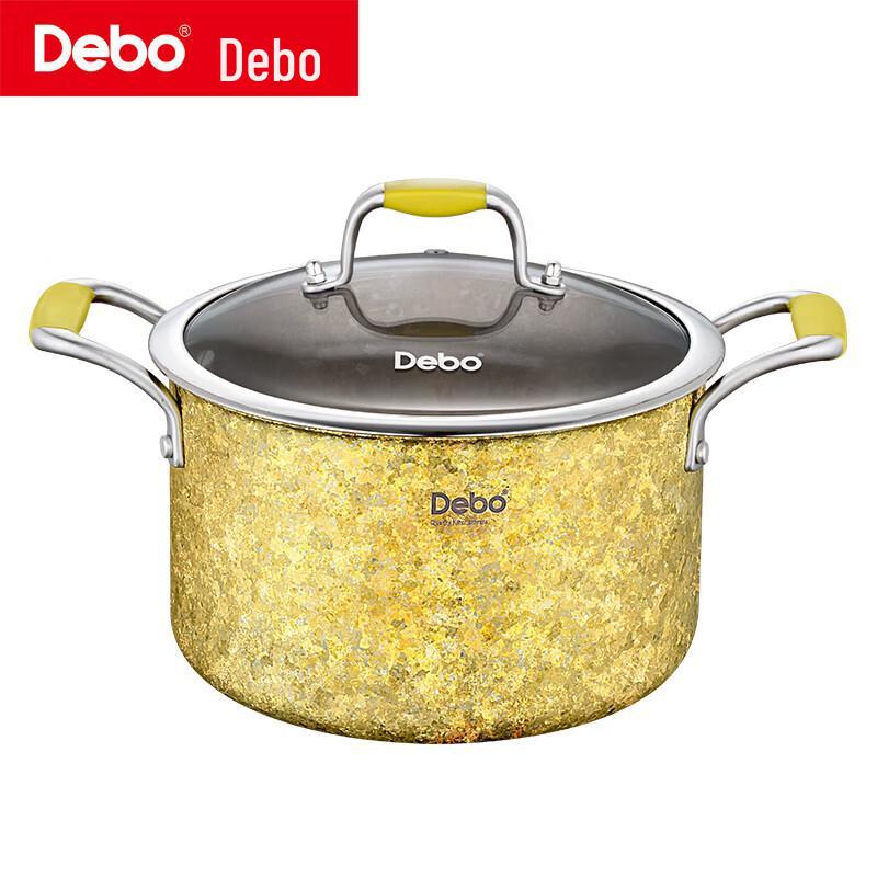 Debo Romax Titanium Soup Pot 22cm
Debo Romax Titanium Soup Pot 22cm
