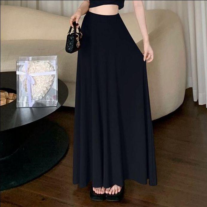 Summer Midi Skirt & Crop Top Set - Large Hem, Ankle-Length, Modal Fabric S (75-95 jin)
Summer Midi Skirt & Crop Top Set - Large Hem, Ankle-Length, Modal Fabric S (75-95 jin)