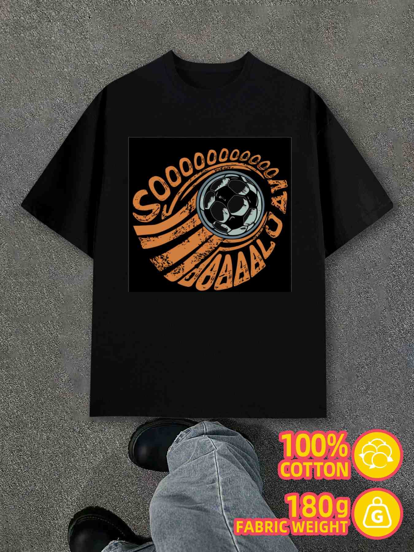 T-Shirt Y2K Goal Scored T-Shirts Black M
T-Shirt Y2K Goal Scored T-Shirts Black M