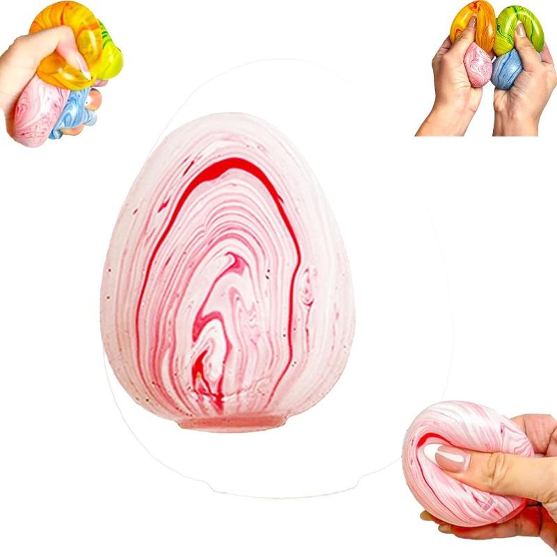 Easter Egg Squishy Toy, Easter Squishies Toy, Easter Basket Stuffers for Adults, Slow Rising Colorful Marbled Stress Balls for Party Favor рожевий
Easter Egg Squishy Toy, Easter Squishies Toy, Easter Basket Stuffers for Adults, Slow Rising Colorful Marbled Stress Balls for Party Favor рожевий