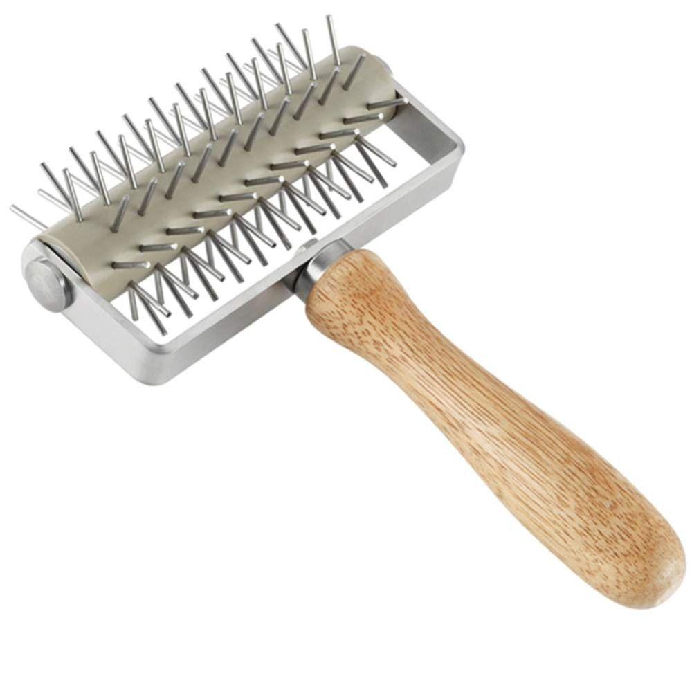 Деревянная ручка для теста для пиццы, докер, ролик для пиццы, инструмент для печенья, роликовая комната из нержавеющей стали 
Деревянная ручка для теста для пиццы, докер, ролик для пиццы, инструмент для печенья, роликовая комната из нержавеющей стали